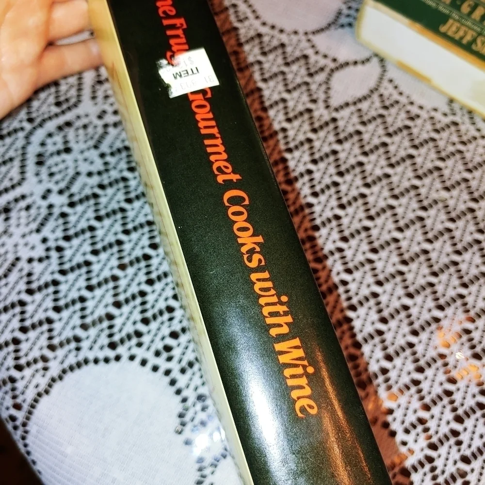 Frugal Gourmet Cooks with Wine Cookbook